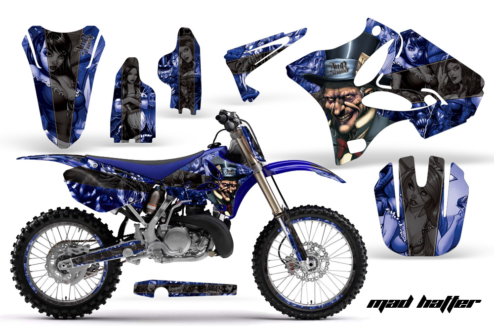 Yamaha YZ125 YZ250 96-11 Graphics Kit MH BLB NPs